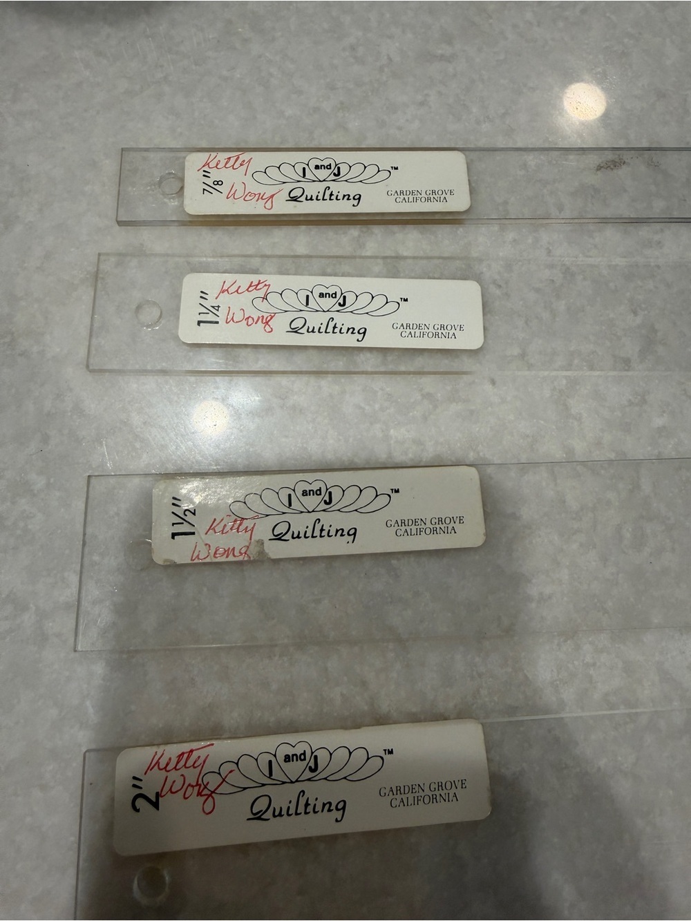 Clear Acrylic Ruler/Strip Set - Picture 4 of 5